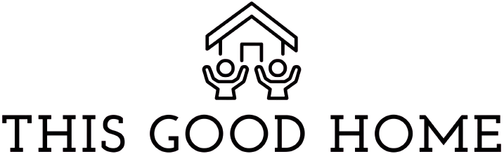 Minimalist home and plant logo