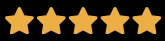 Gold star rating graphic